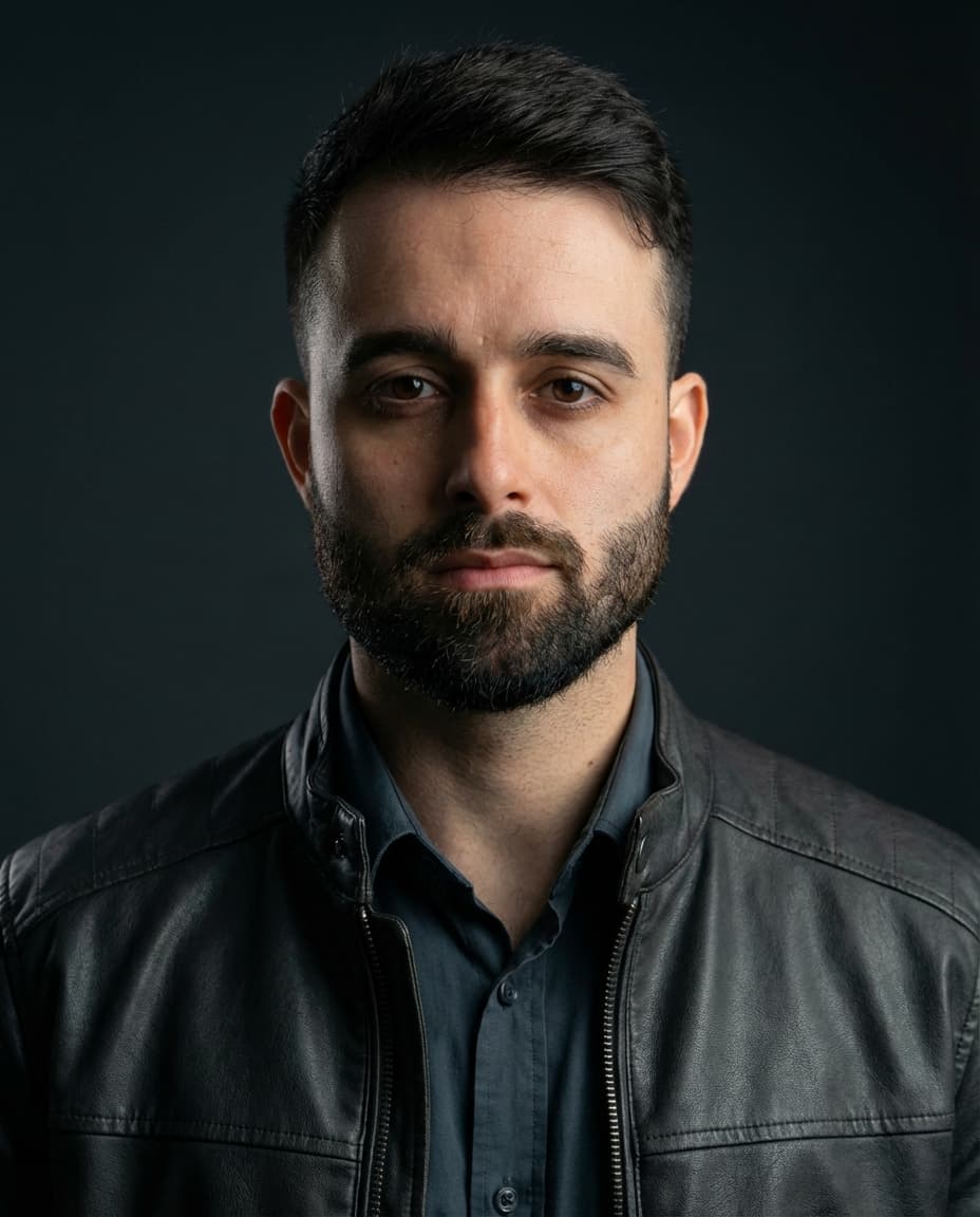 Example headshot: Grounded Neutral